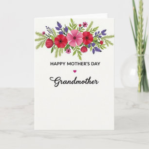 Tarjeta del Día de las Abuelas Botánicas