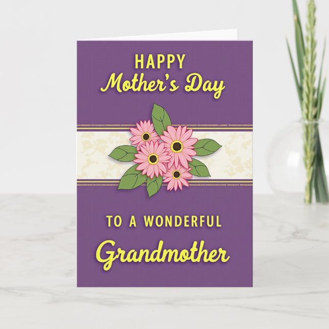Tarjeta del Día de las Abuelas Rayadas (Anverso)