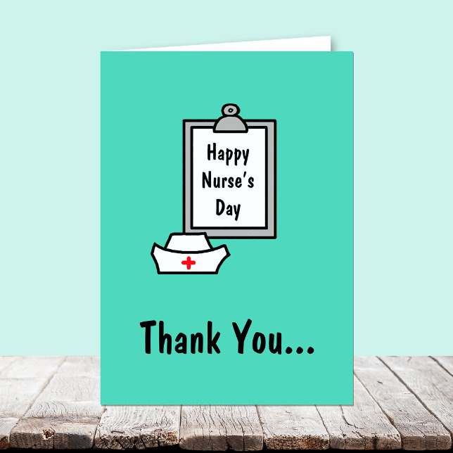 Tarjeta del Día de las Enfermeras — Gracias (Subido por el creador)