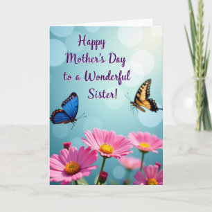 Tarjeta del Día de las Hermanas Violetas