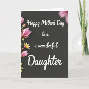 Tarjeta del Día de las Hijas de Lunares