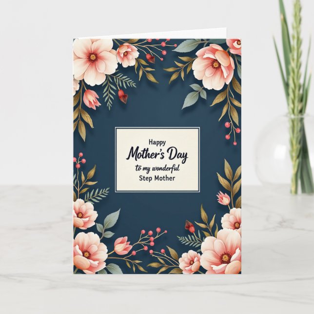 Tarjeta del Día de las Madres de Blossom (Anverso)