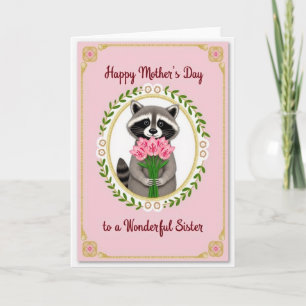 Tarjeta del Día de las Madres de Criatura Encantad