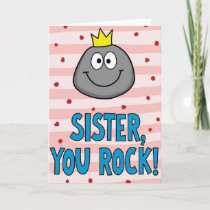 Tarjeta del Día de las Madres de Crowned Sister Ro