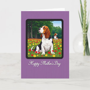 Tarjeta del Día de las Madres de Sweet Spring Cani
