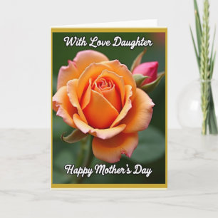 Tarjeta del Día de las Madres del Jardín de Rosas