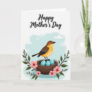 Tarjeta del Día de las Madres Embarazadas