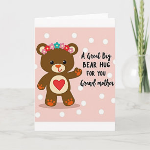 Tarjeta del Día de las Madres Floral Ursina