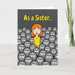 Tarjeta del Día de las Madres Hermandad Alegre