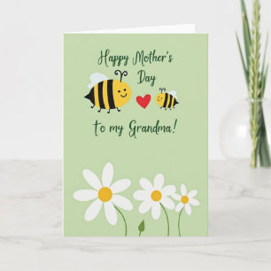 Tarjeta del Día de las Madres para Abuela Etérea