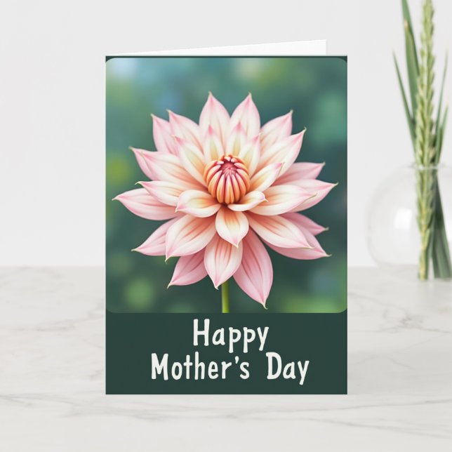 Tarjeta del Día de las Madres Radiante Amor (Anverso)