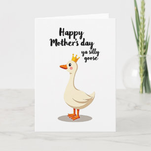 Tarjeta del Día de las Madres Real Pájaro