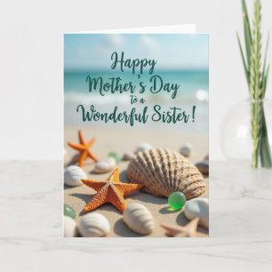 Tarjeta del Día de las Mamás de Vista al Mar Herma