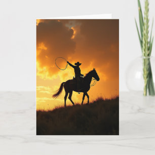 Tarjeta del Día de los Jinetes del Crepúsculo