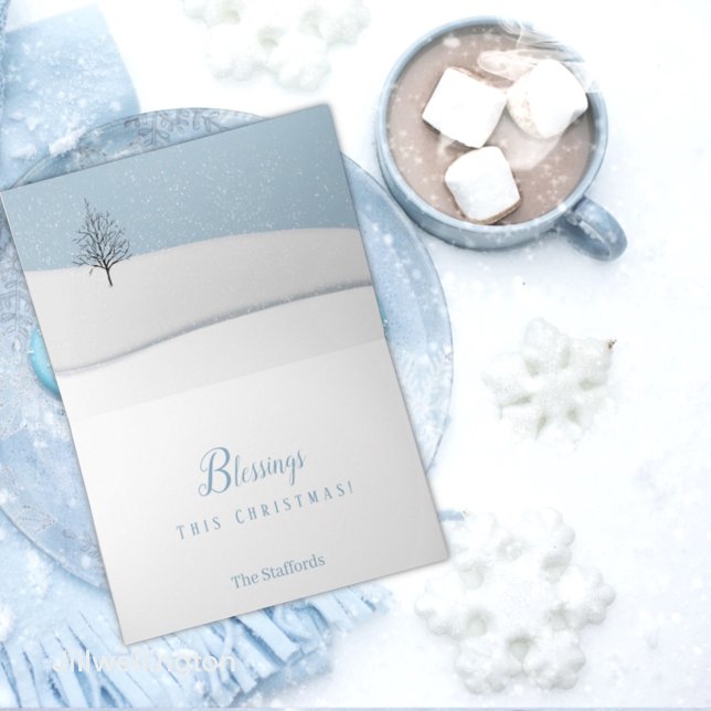 Tarjeta del Día de los Navidades Forestales Encant (Subido por el creador)