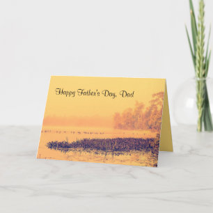 Tarjeta del Día de los Padres de los Geeses Silves