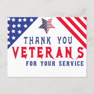 Tarjeta del Día de los Veteranos