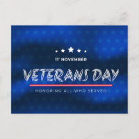 Tarjeta del Día de los Veteranos