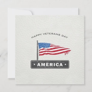Tarjeta del Día de los Veteranos
