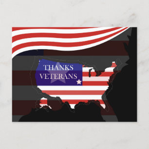 Tarjeta del Día de los Veteranos