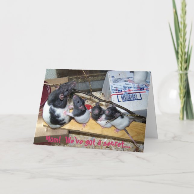 Tarjeta del día de madre (Anverso)