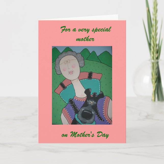 Tarjeta del día de madre (Anverso)