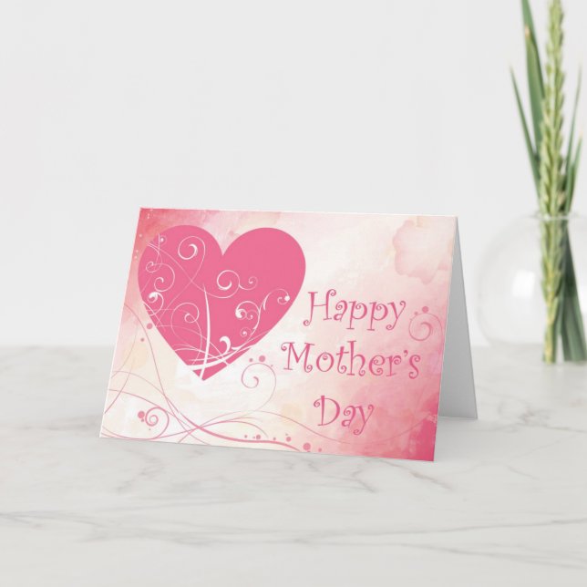 Tarjeta del día de madre (Anverso)