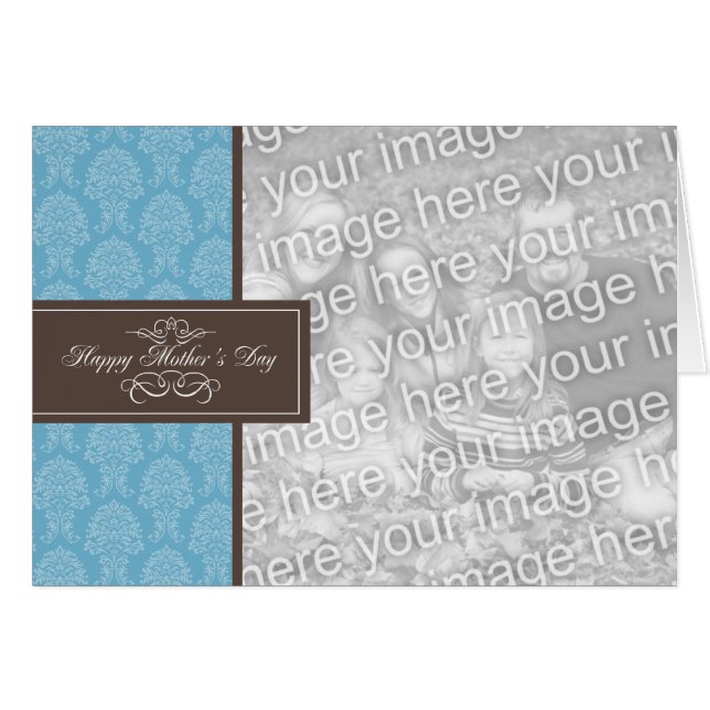 Tarjeta del día de madre (Anverso (Horizontal))