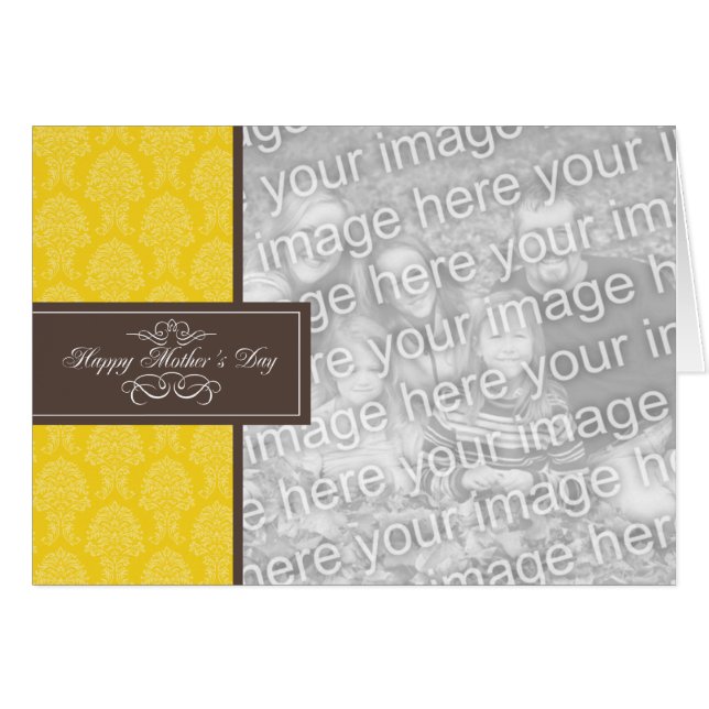 Tarjeta del día de madre (Anverso (Horizontal))