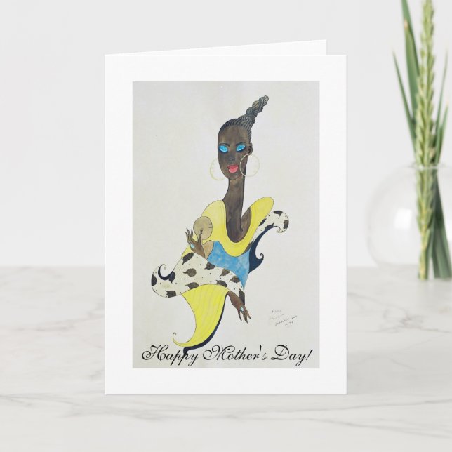 Tarjeta del día de madre (Anverso)