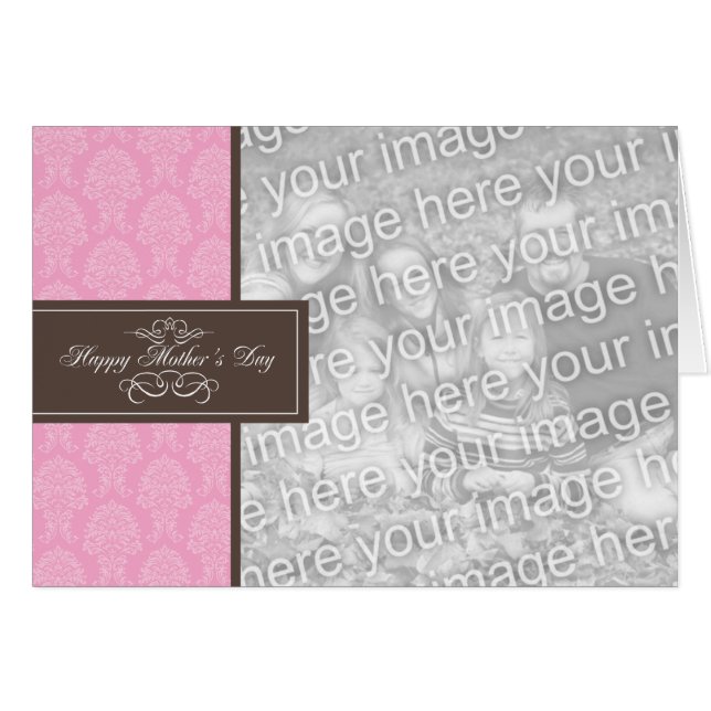 Tarjeta del día de madre (Anverso (Horizontal))