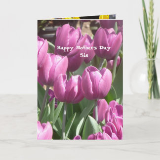 Tarjeta del día de madre de la madre soltera a la