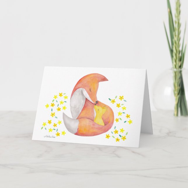 Tarjeta del día de madre de la tarjeta de (Anverso)