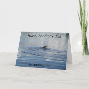 Tarjeta del día de madre del bribón para una