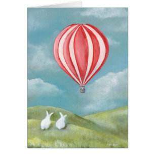 Tarjeta del día de madre del conejito