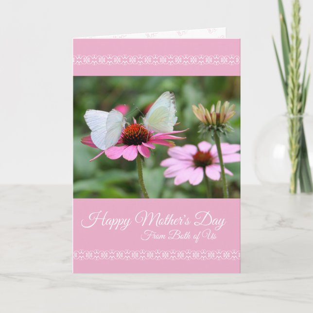 Tarjeta del día de madre nosotros dos con (Anverso)