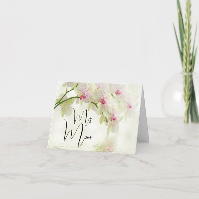Tarjeta del día de mi madre (Anverso)
