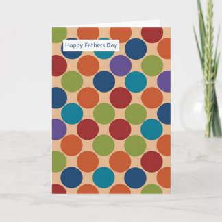 Tarjeta del día de padre