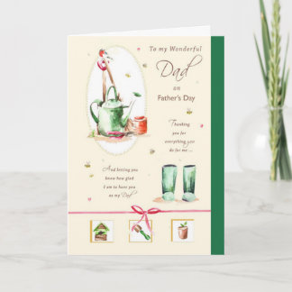 Tarjeta del día de padre