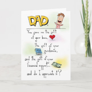Tarjeta del día de padre