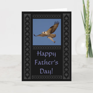 Tarjeta del día de padre de Osprey