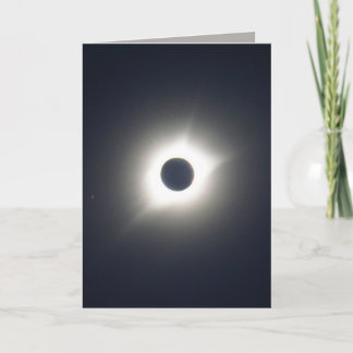 Tarjeta del día de padre del eclipse