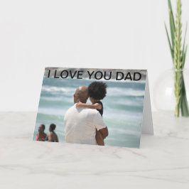 TARJETA DEL DÍA DE PADRE Y HIJA