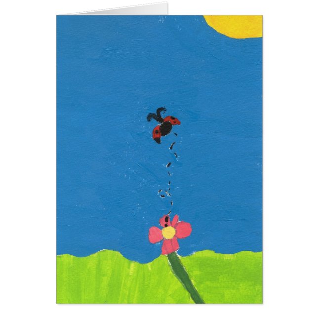 Tarjeta del día de primavera (Frente)