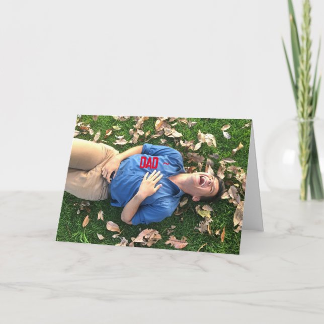 TARJETA DEL DÍA DE RÍO DE LA PADRE PADRE (Anverso)