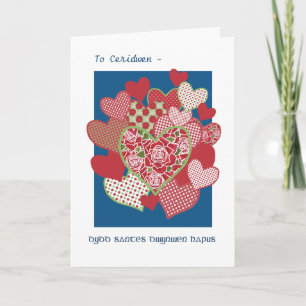 Tarjeta del Día de San Dwynwen, Saludo Galés