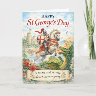 Tarjeta del Día de San Jorge