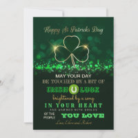 Tarjeta del Día de San Patricio