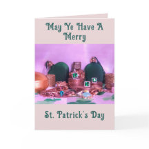 Tarjeta del Día de San Patricio