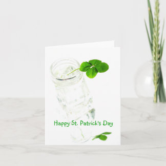 Tarjeta del Día de San Patricio